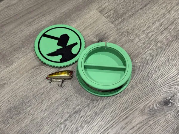 Forge Reel™ – 3D Printed Rodless Fishing Reel with Built-In Tackle Storage
