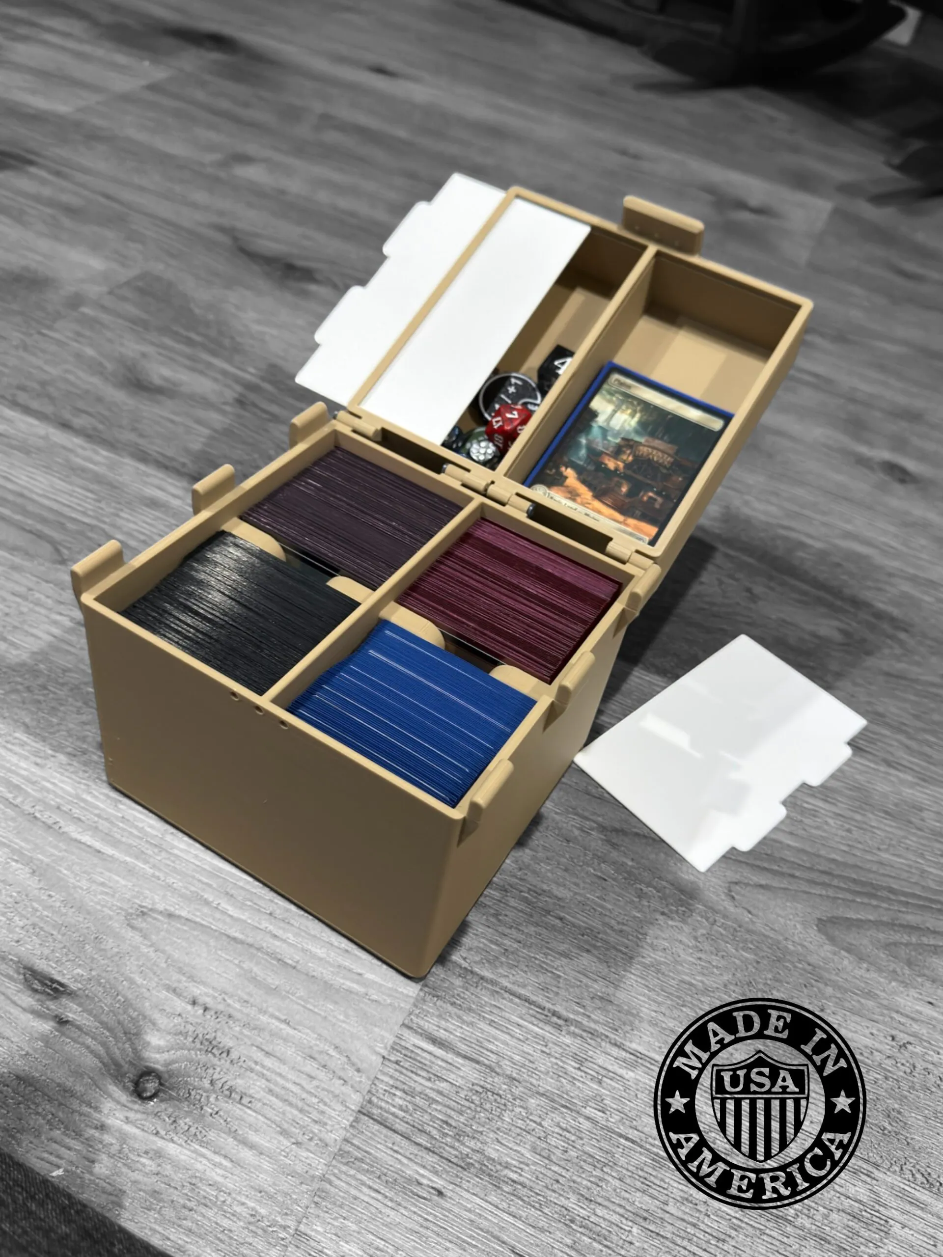 magic the gathering commander deck box