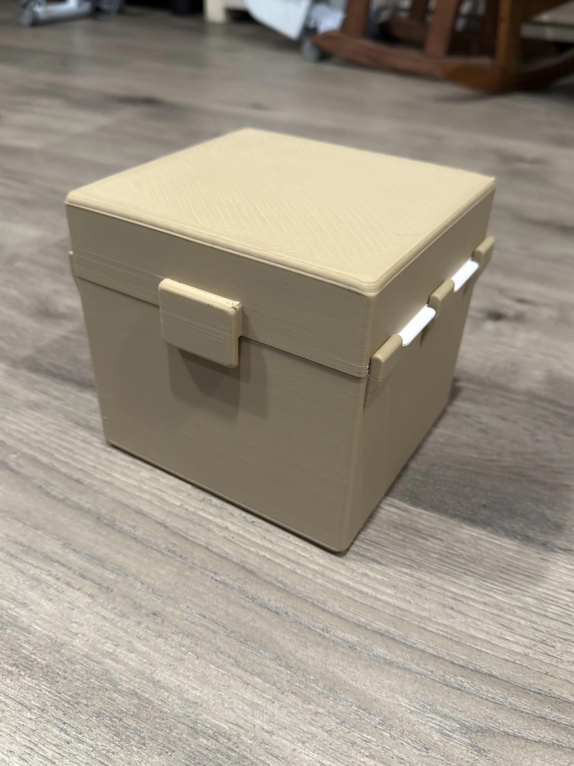 ForgeVault Quad Case storage layout for cards and game accessories