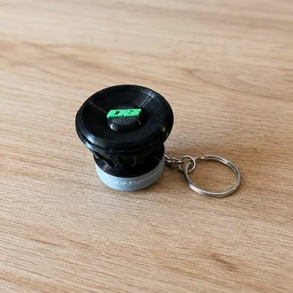 Deaf Bonce Subwoofer Keychain product photo 1