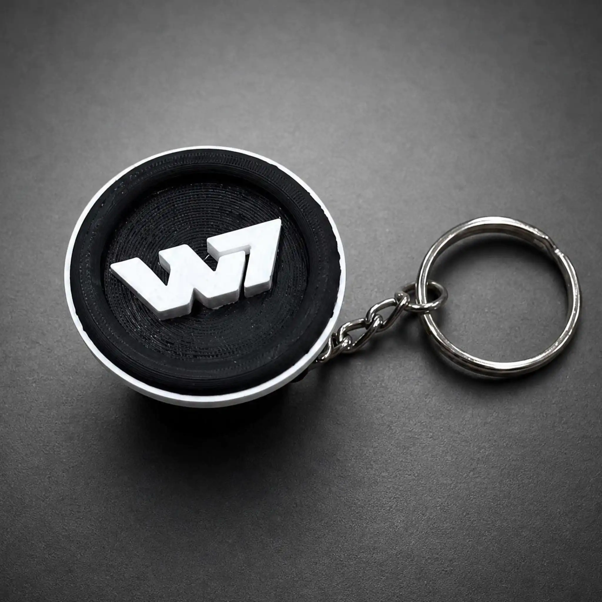 JL Audio W7 Subwoofer Keychain | Basshead Car Audio Gift product photo