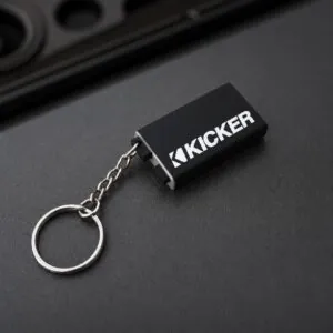 Kicker CXA1800 Amp Keychain | Basshead Car Audio Gift product photo