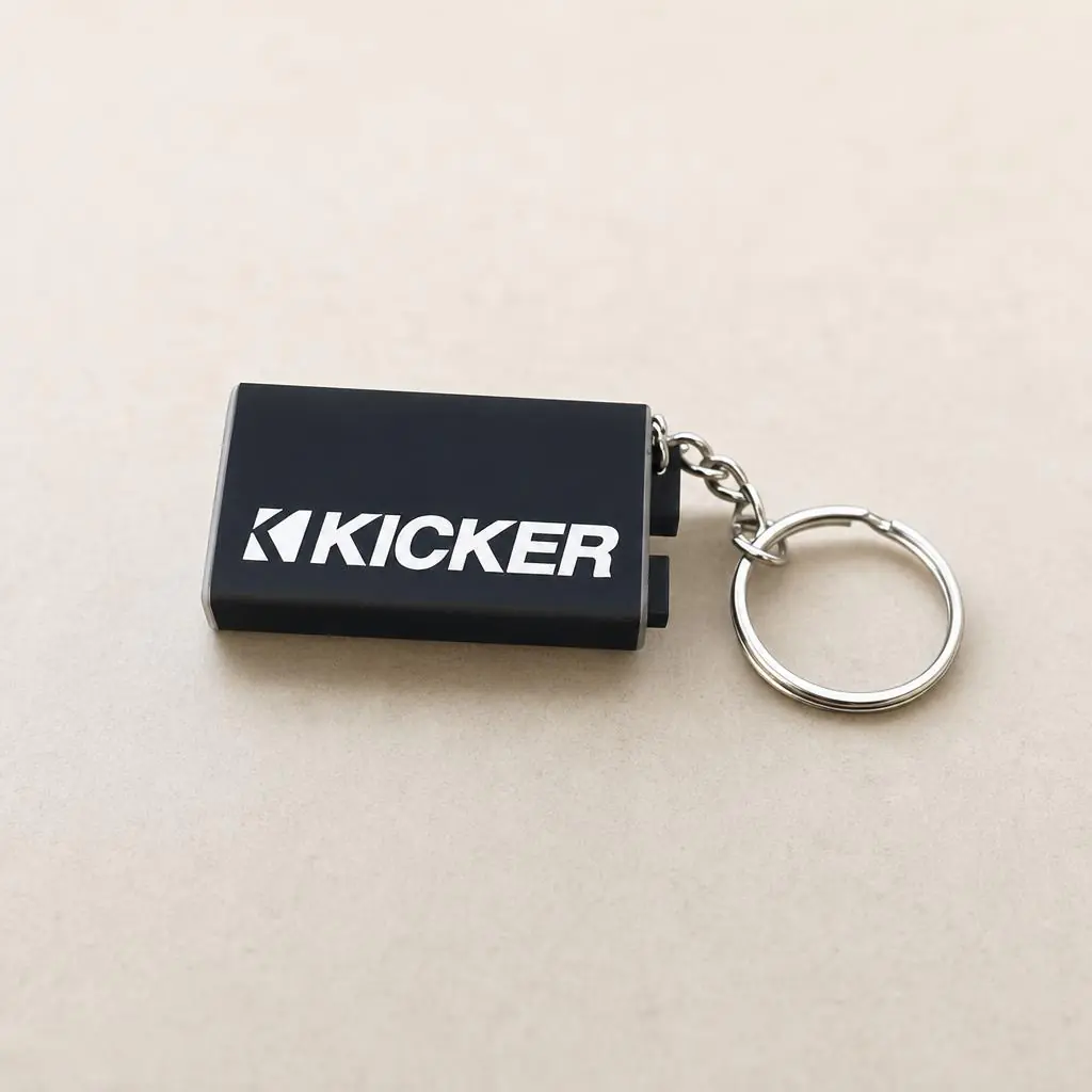 Kicker CXA1800 Amp Keychain | Basshead Car Audio Gift product photo