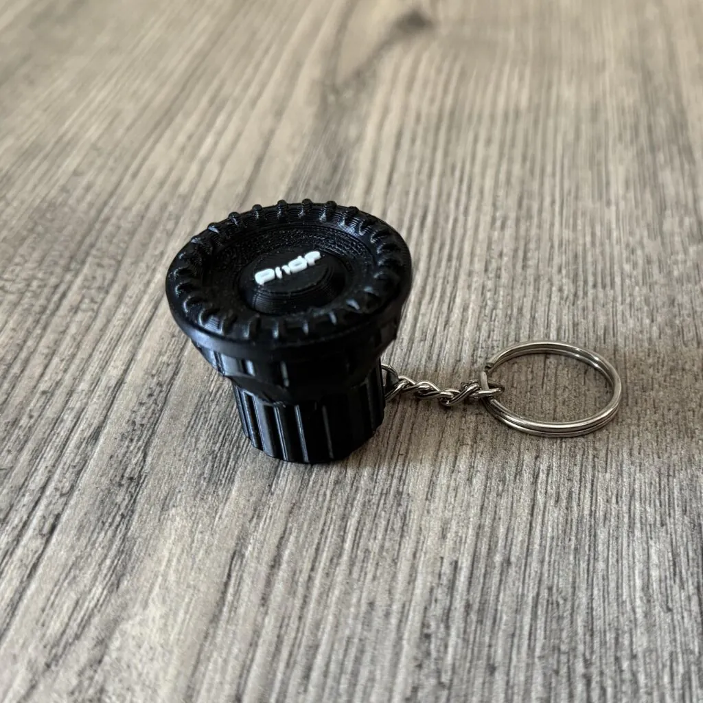 Pride Subwoofer Keychain | Basshead Car Audio Gift product photo
