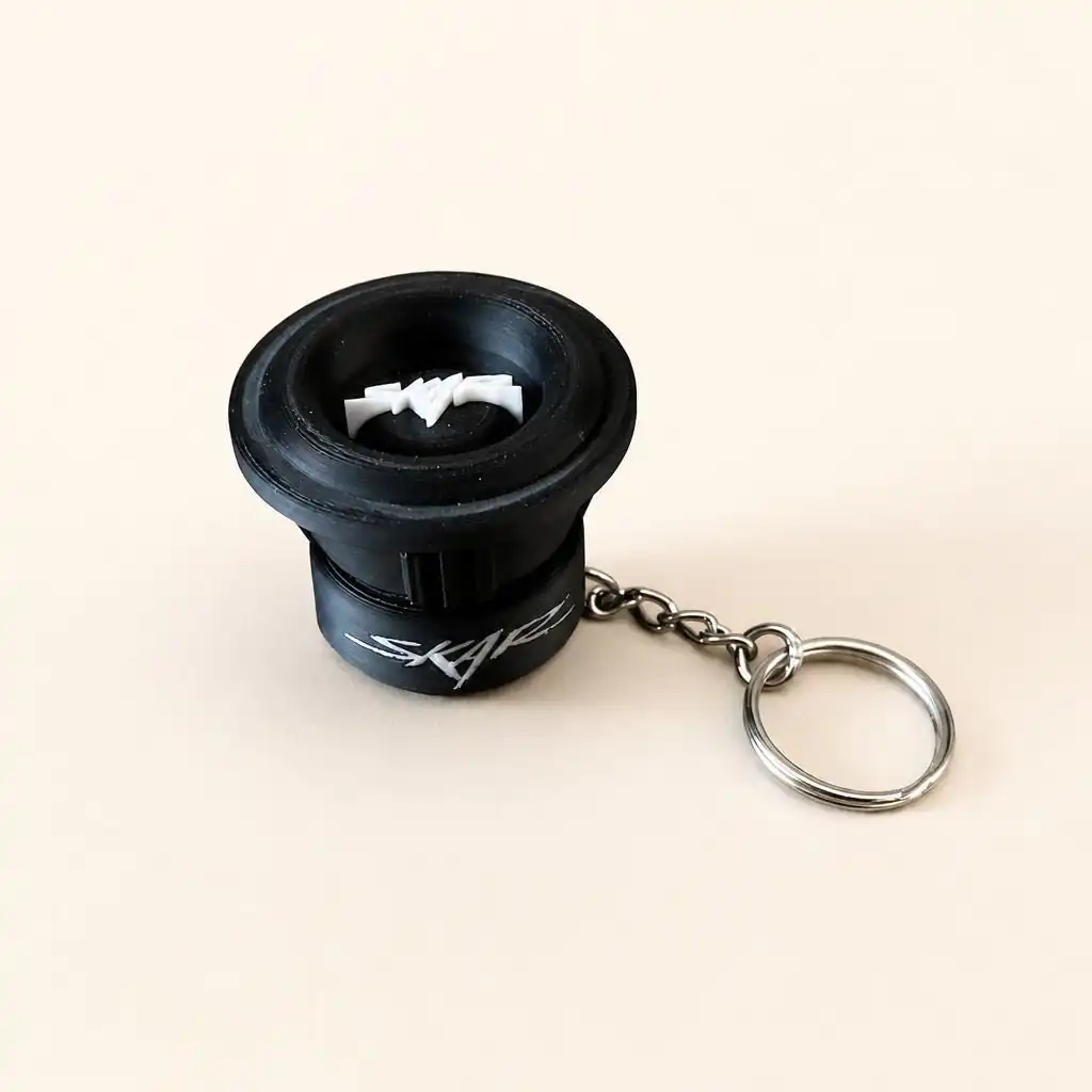 Skar EVL-8 Subwoofer Keychain | Basshead Car Audio Gift product photo